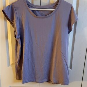 Market & Spruce Lavender Short Sleeve Top
